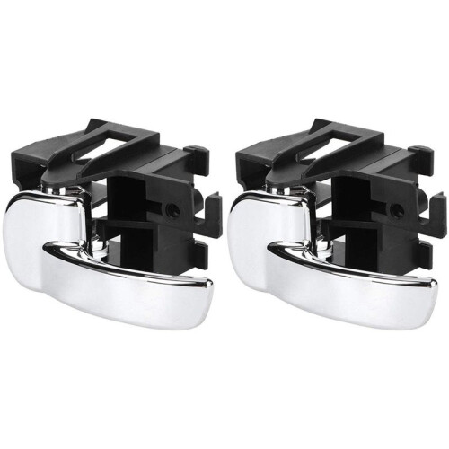 2X Door Handle Interior Front Left for  Pathfinder Navara D40 for  Pathfinder 80671-4X02B