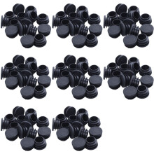 120 Pieces of Chair Table Legs End Plug 25mm Diameter Round Plastic Inserted Tube