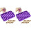 2X Silicone DIY Soap Making Kit Grape Soaps Molds Exquisite Mold for Handmade Soap Making Gift (Without Soaps) 1