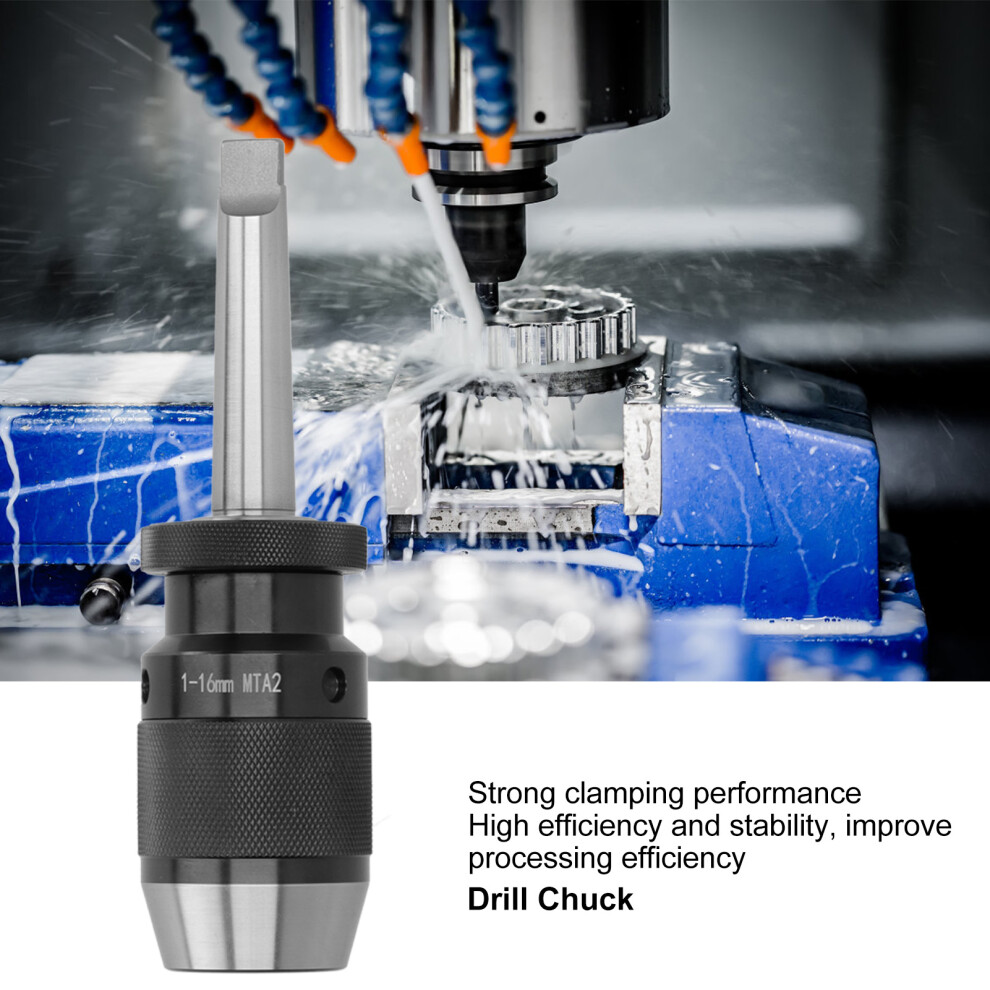 Keyless Drill Chuck MT2 1-16mm
