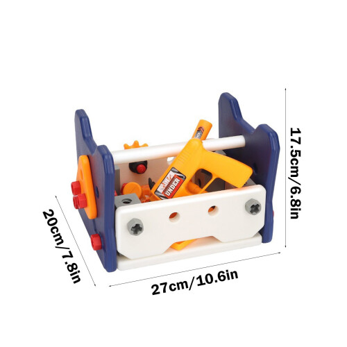 Kids Tool Storage Box Set STEM Construction Toy for Boys 3+ 2