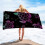 Velvet Beach Towel Microfiber Adult Single-Sided 8
