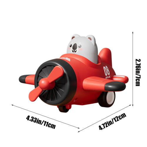 Airplane Push Toy for Toddlers 1-3 Years 2