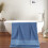 Cotton Bath Towel27x55Inch Blue 5