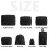 Ensemble de 7 sacs de rangement réutilisables Kayannuo 3