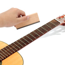 Gitarren-Schleifblock Ahorn Metall 10x4x1,6 cm Holz