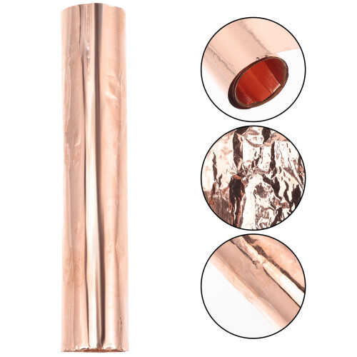 Pavo copper sheet 0.01 mm thick pure copper foil roll 1