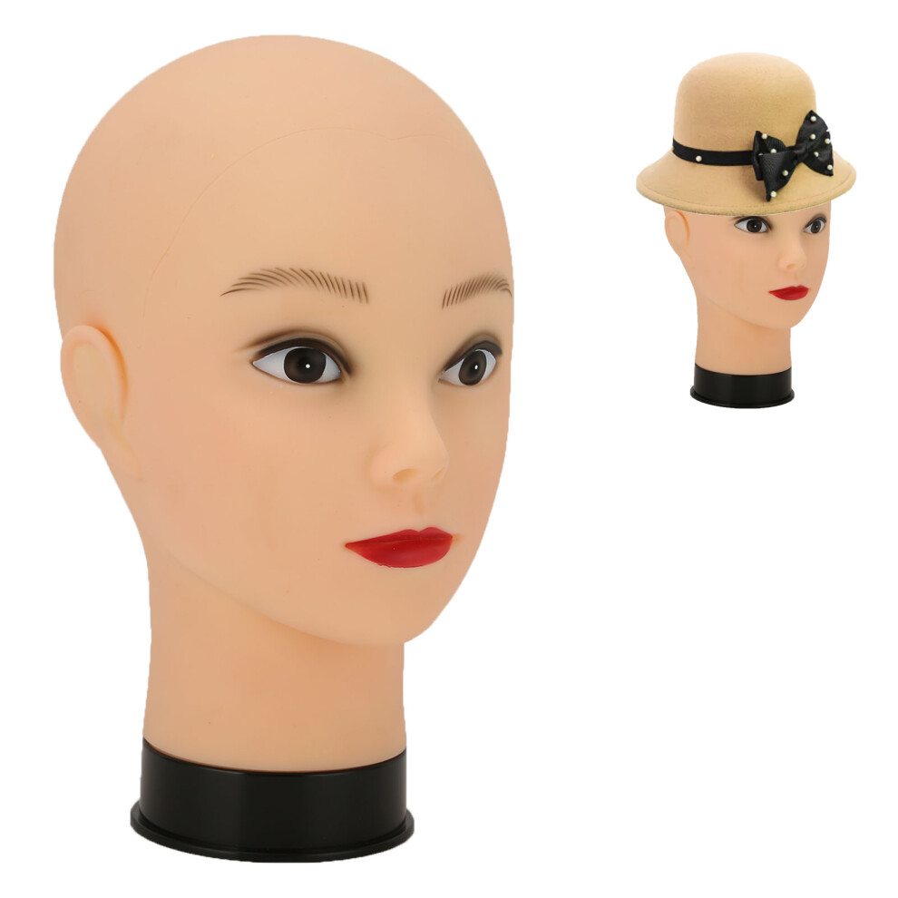 Professional PVC Rubber Mannequin Head for Glasses, Hats & Wig Display 53cm