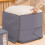 Large Compression Quilt Storage Box – Space-Saving, Waterproof, Foldable Wardrobe Organizer Bag for Bedding, Blankets, Pillows & Clothes 4
