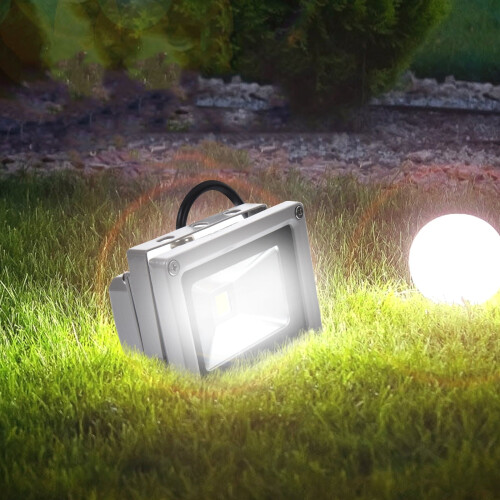 POPETPOP LED Spotlight Lamp Outdoor Waterproof 1 Pack 2