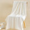 Kafsov bath towel white ultra-soft microfiber 28x55 inch 4