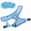 Chicken Training Rope Blue Adjustable Pet Walking Leash for Small Birds 3