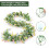 Spring Easter Garland with Eggs & Berries, 4 pcs 5