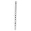 Soprano Recorder Aluminum Alloy 1 Piece Silver 4