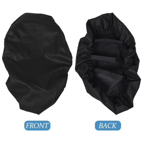 Waterproof Motorcycle Seat Cover Black Smooth 1 Pcs 2