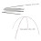 Fiberglass 22.44" Replacement Tent Pole with Stretchable String 6