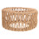 Topbathy 1Set Light Diffusion Small Rattan Lampshade for Ceiling Pendant Lamps in Rustic Setting 4