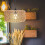 Topbathy 1Set Light Diffusion Small Rattan Lampshade for Ceiling Pendant Lamps in Rustic Setting 7