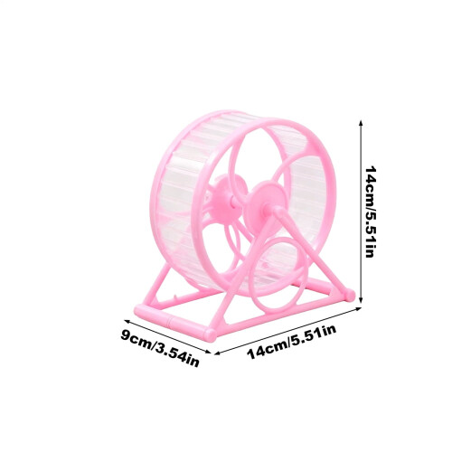 Silent Breathable Hamster Wheel with Stand for Small Medium 1