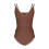 Brown Plus Size Bikini Set with Lace Trim XL 6