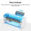 2-Level Single-Phase Terminal Block Junction Box DIN Rail 6