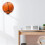 Basketball Storage Rack Wall Mount Bracket 5 Pieces 6