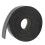 HEMOTON Black PU Leather Strap Roll for DIY Bags 2 Meters 8