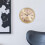 Classic Roman Numeral Clock Insert Gold 4.3 Inch 94mm Hole 4