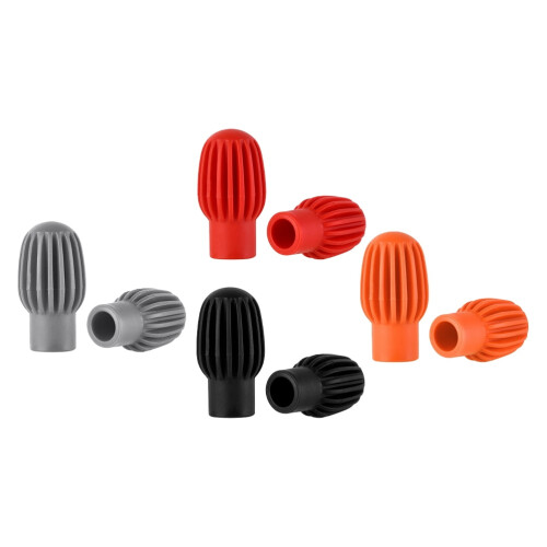 8 Pcs Drumstick Weak Tone Ferrule Percussion Instrument Kit Silencers 2