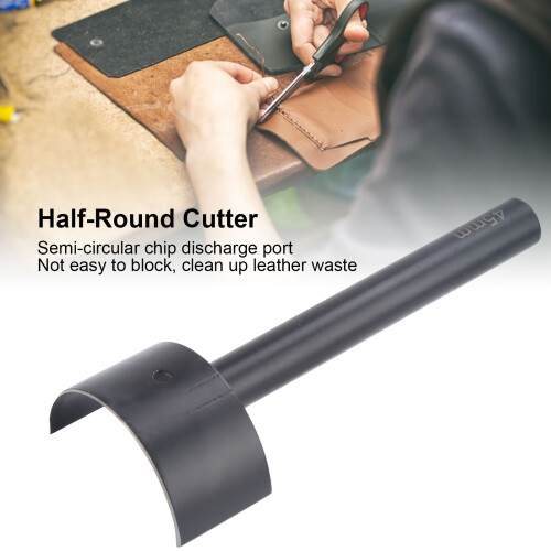 DIY Leather Punch Tool Dia 45mm HalfRound Cutter for Handmade Leather Projects 2