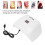 120W Dual Light Nail Lamp - 3 Timer Settings, USB, 18x11.5x6.8cm 9