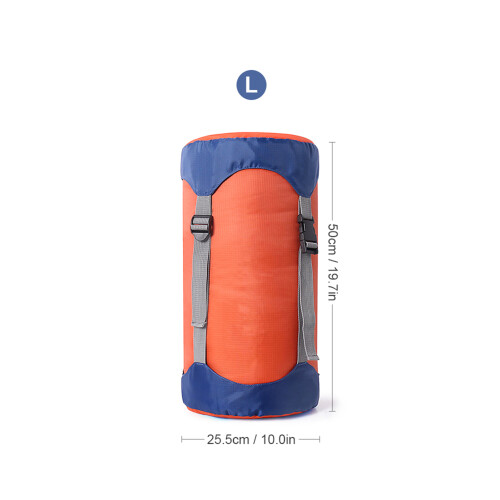 Schlafsackbeutel - 6/15/25 L Blau/Orange 39x25cm 1