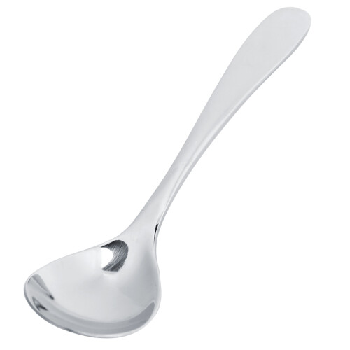 Schwanenförmiger Edelstahl-Löffelrack 11,5  2,5 cm 2