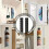 Wall Hat Organizer - Hat on Wall for Baseball Caps, Ball Space-Saving Organizer, Storage for H Hanger 3