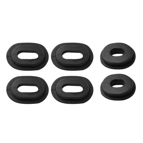 12Pcs Side Cover Grommets Single Side Rubber Washers Compatible for HondaCG 1