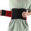 Adjustable Breathable Lower Back Support Belt M Size Red 9