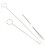 9Pcs Sewing Loop Turner Set with Tweezers Drawstring Threader for DIY Projects 8