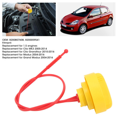 Engine Oil Dipstick for Clio MK3 2005-2014, ABS Replacement 2