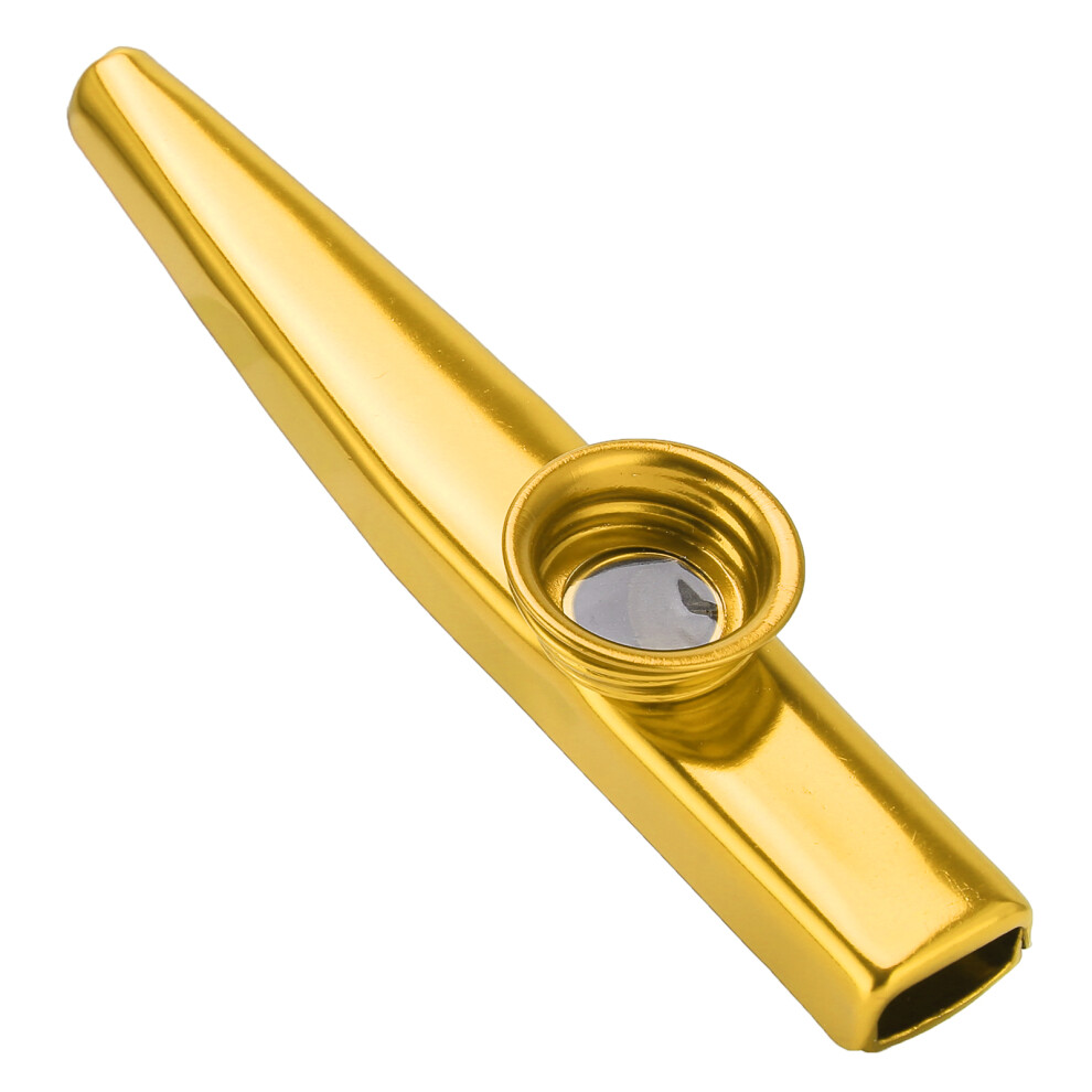 Gold Abs Kazoo Musical Instrument For Vocal Training And Music Fans