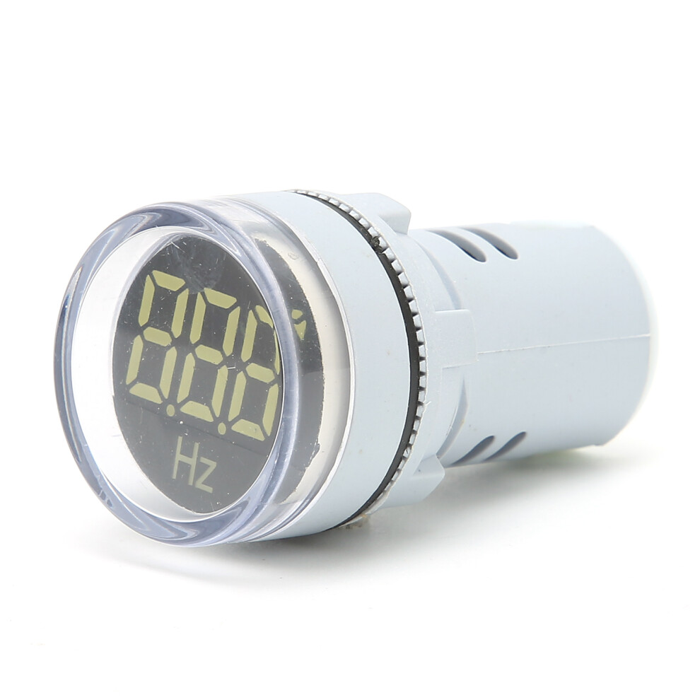 Ad16-22Dhz Frequency Meter 20-75Hz Panel Light Indicator White 8711391612568