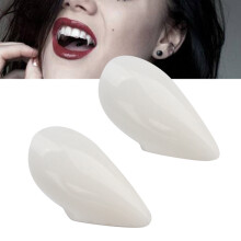 Vampire Fangs Resin Fake Teeth Halloween Cosplay Props 15mm / 0.59in Dentures