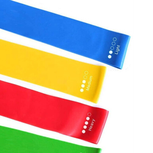 Multi Colour Resistance Bands 5 Pack
