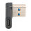 4 Stück USB Typ-C Winkeladapter 10 Gbit/s PVC 7