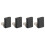 4 Stück USB Typ-C Winkeladapter 10 Gbit/s PVC 15