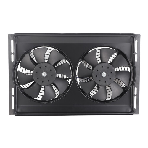 Auto Kühlerlüfter 12V 80W Doppel Ventilator