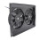 12V 80W Kühlerlüfter Auto Doppel Ventilator 19