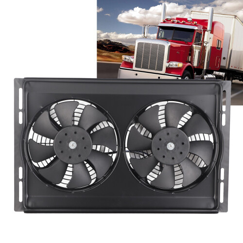Auto Kühlerlüfter 12V 80W Doppel Ventilator 2
