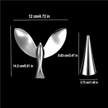 2X Flying Bird Nonpareil - Ouvre-Couvercle en Alliage, Ouvre-Bouteille Flying Bird, Amusant et Pratique, Accessoire de Bar et de Cuisine