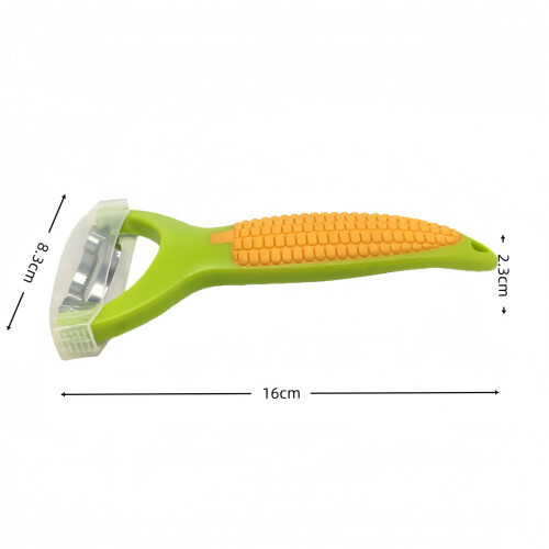 3PCS Premium Antiskid Kitchen Corn Peeler Tool with Comfortable Handle Design 1
