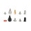 PC screw standoff set for computer case motherboard cooler 3